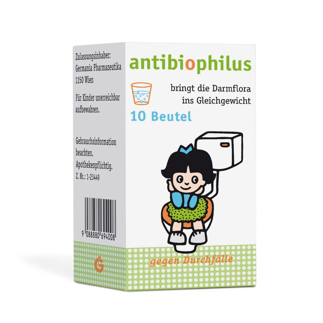 Antibiophilus Pulver, 10 Stück