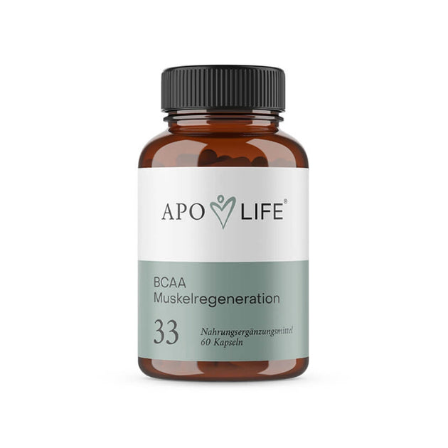 ApoLife Nr. 33 BCAA Muskelregeneration, 60 Kapseln