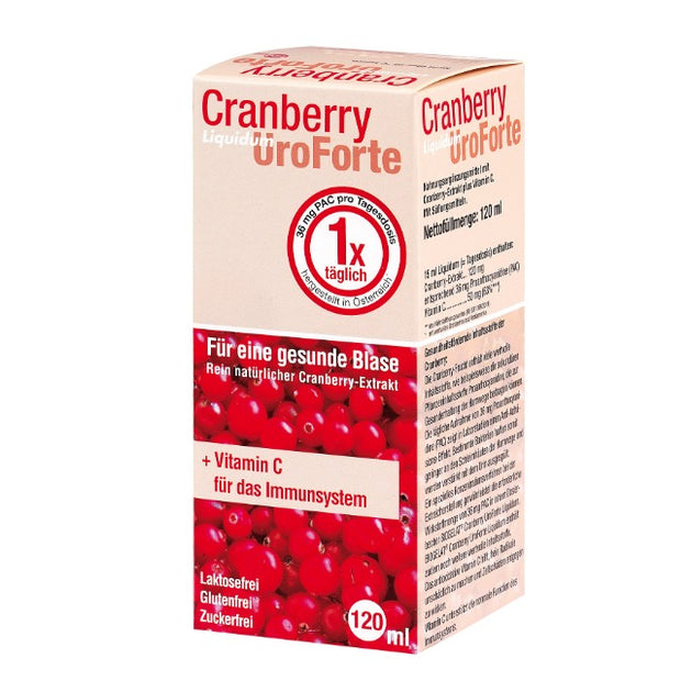 Biogelat Cranberry UroForte-Liquidum, 120ml