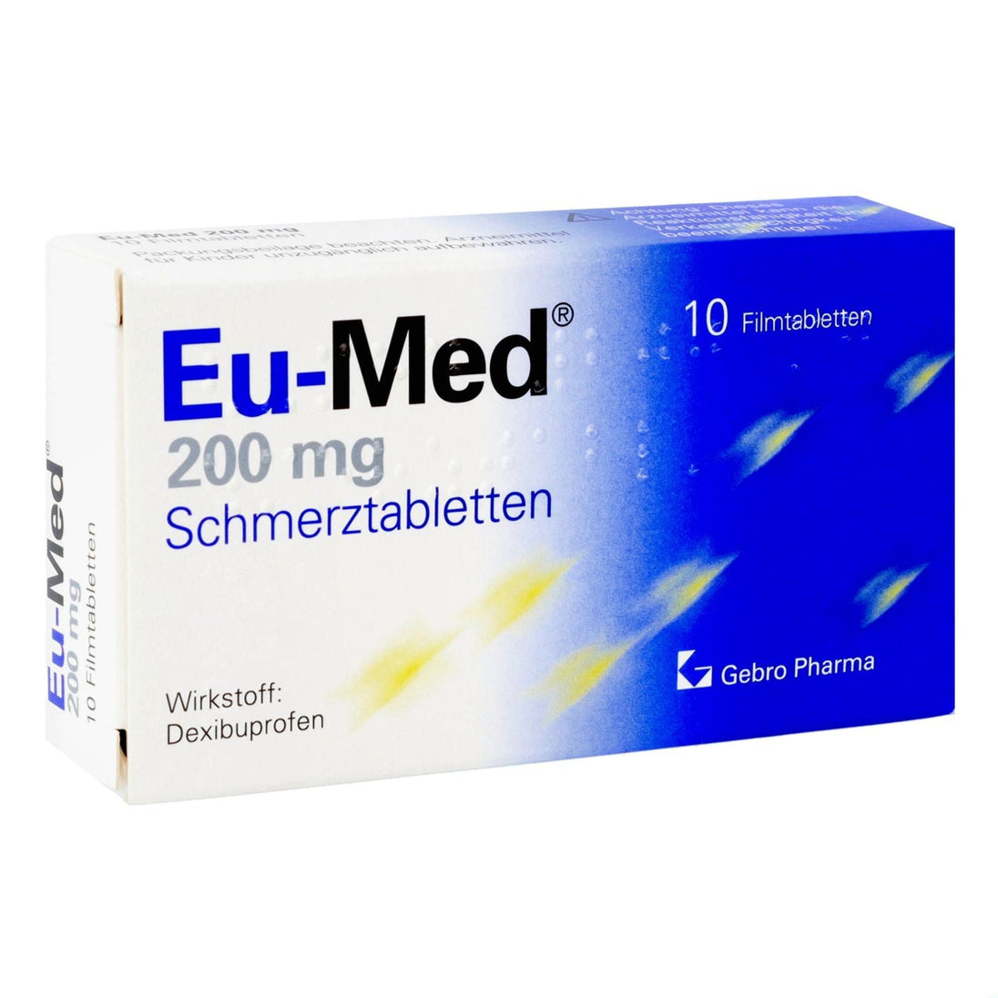 Eu-Med 200 mg Schmerztabletten 200mg, 10 St