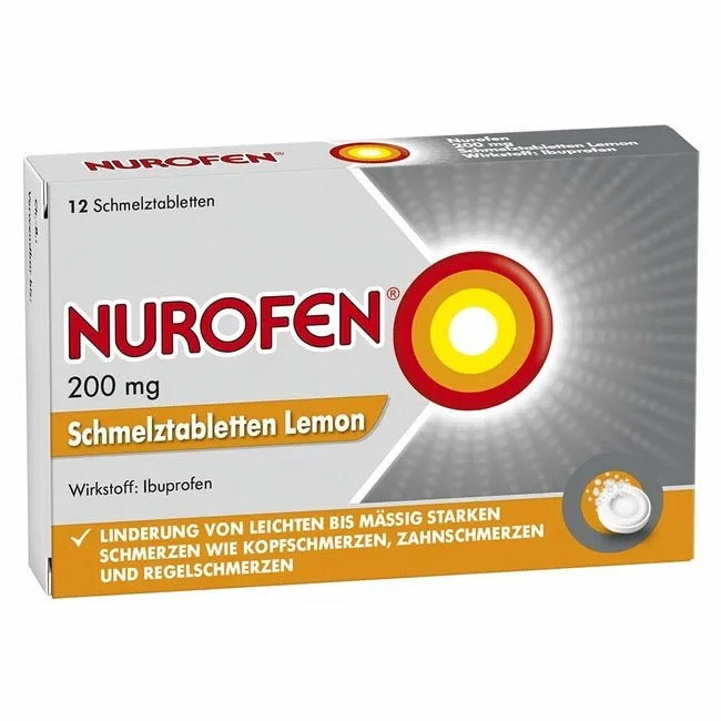 NUROFEN® 200 mg Lemon, 12 Schmelztabletten