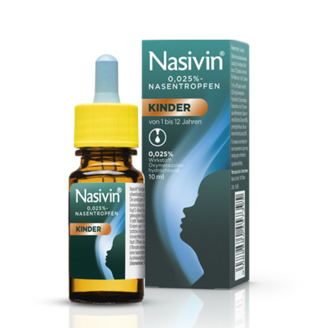 Nasivin® Kinder 0,025% Nasentropfen, 10ml