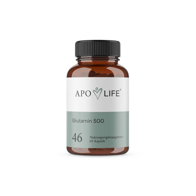 ApoLife Nr. 46 Glutamin 500, 60 Kapseln