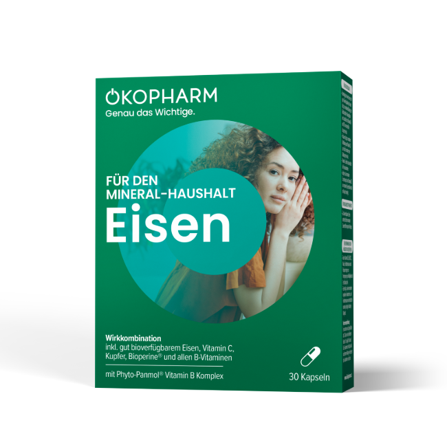 Ökopharm44® Eisen Wirkkomplex Kapseln, 30 Stück