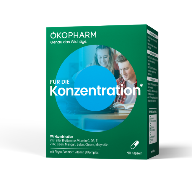 Ökopharm Konzentration Wirkkomplex Kapseln, 90 Stück